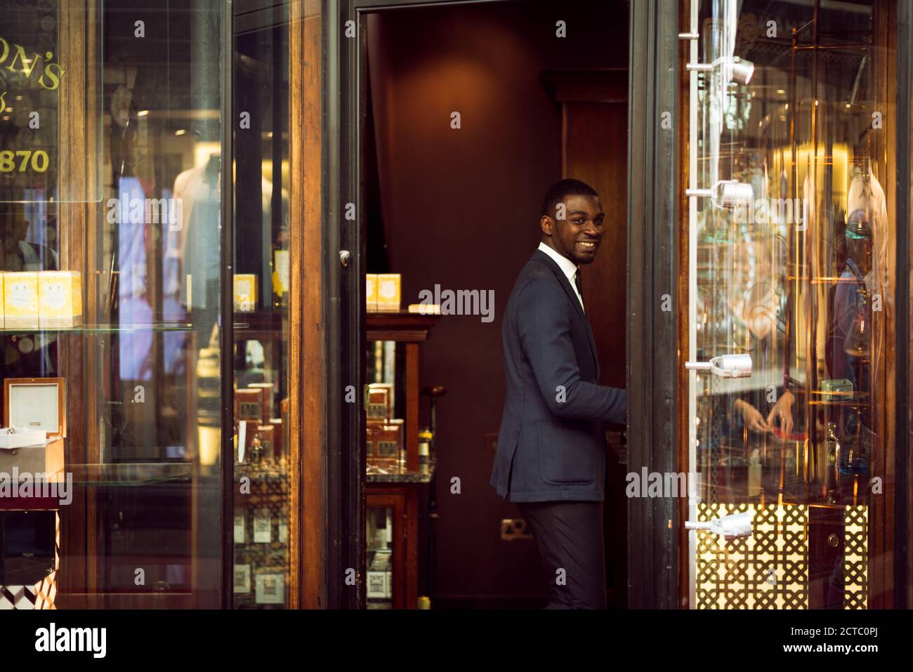 People on the streets of London, United Kingdom Stock Photo