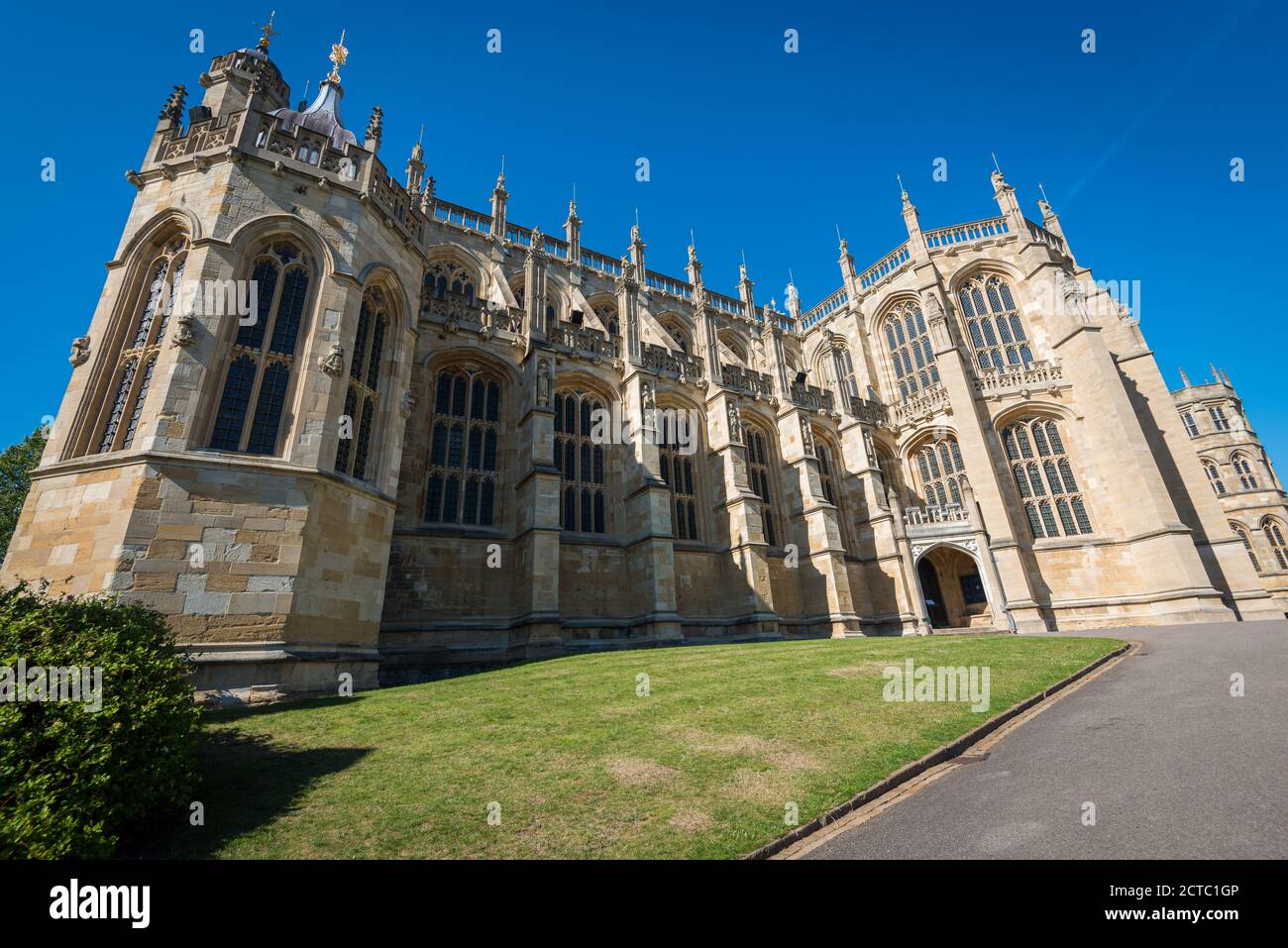Windsor Castle - St George's Chapel, United Kingdom Stock Photo