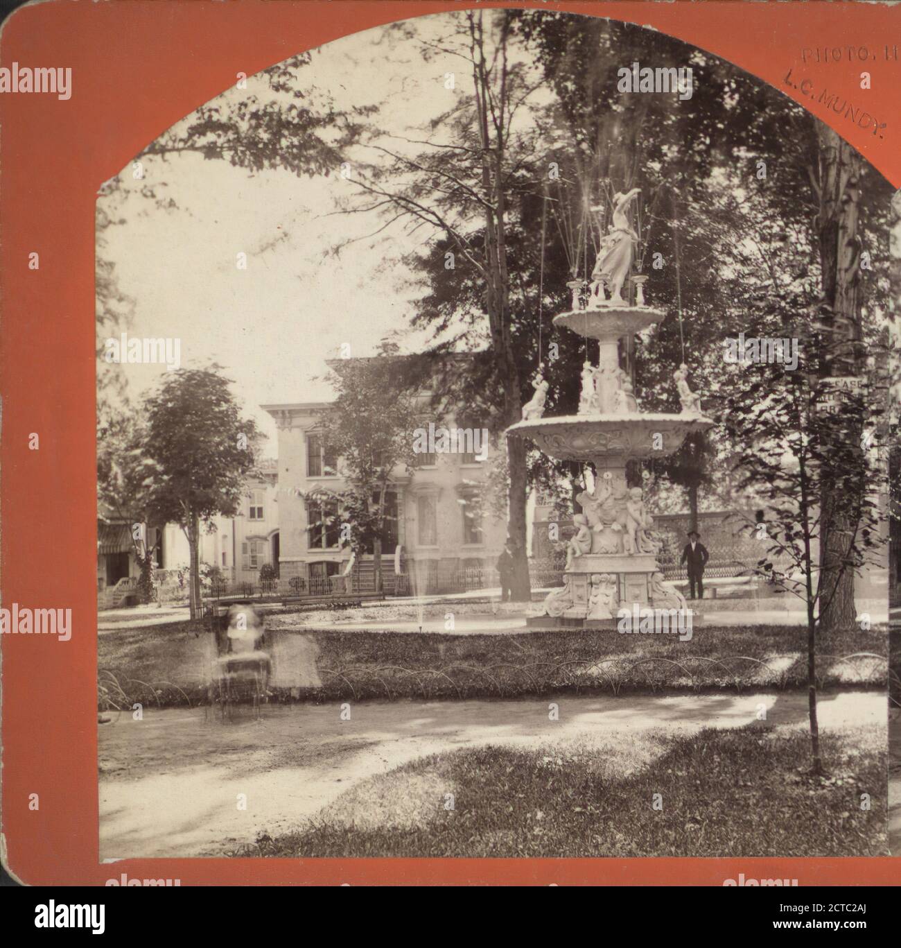 Fountain., 1866, New York (State), Utica (N.Y Stock Photo - Alamy