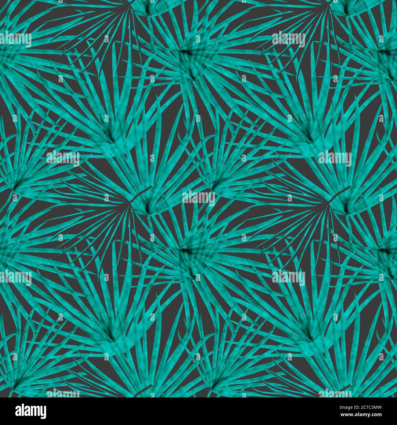 Palm Leaf Vector Seamless Pattern Background Illustration Stock Vector ...
