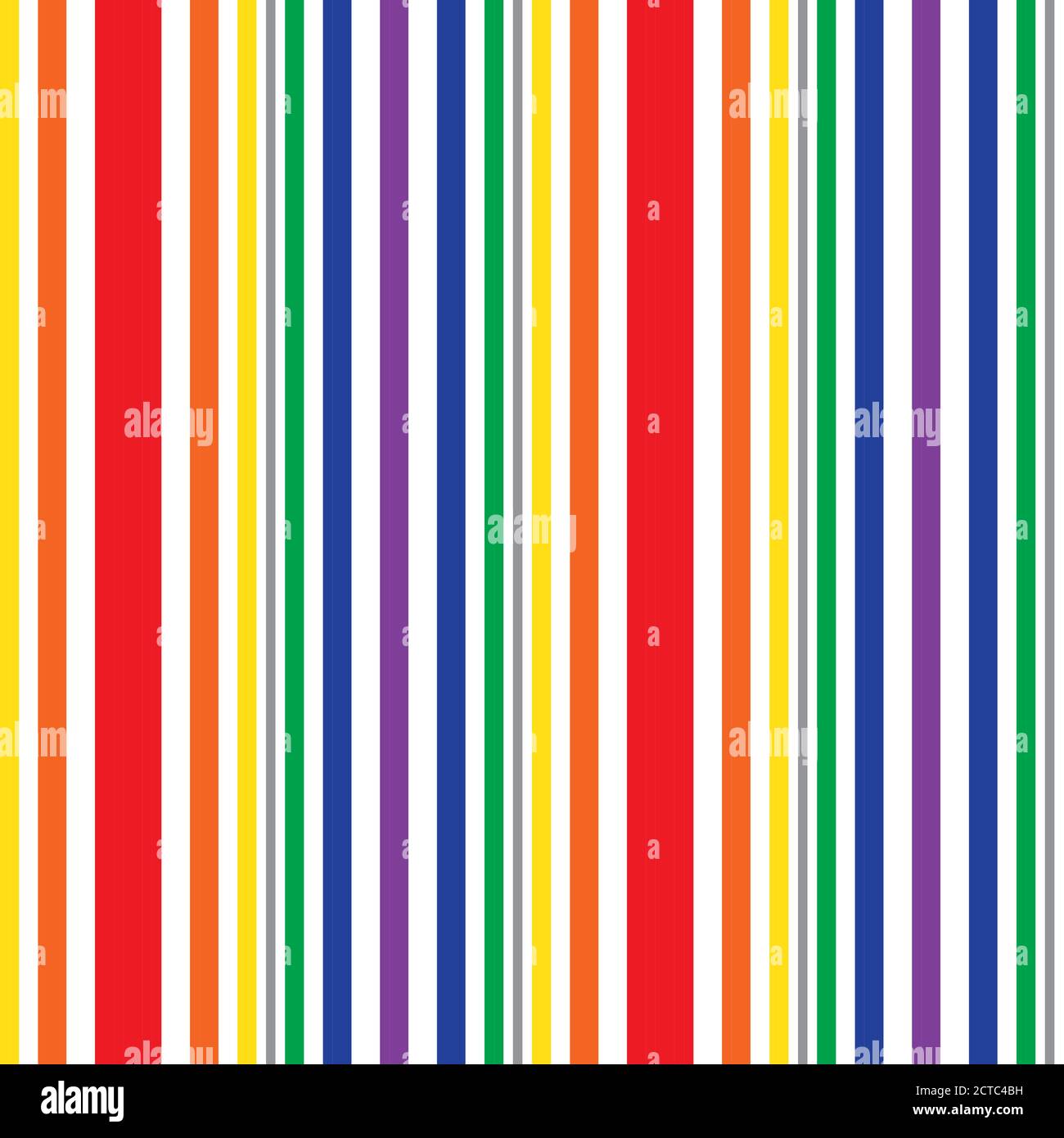 Rainbow Horizontal striped seamless pattern background suitable for ...