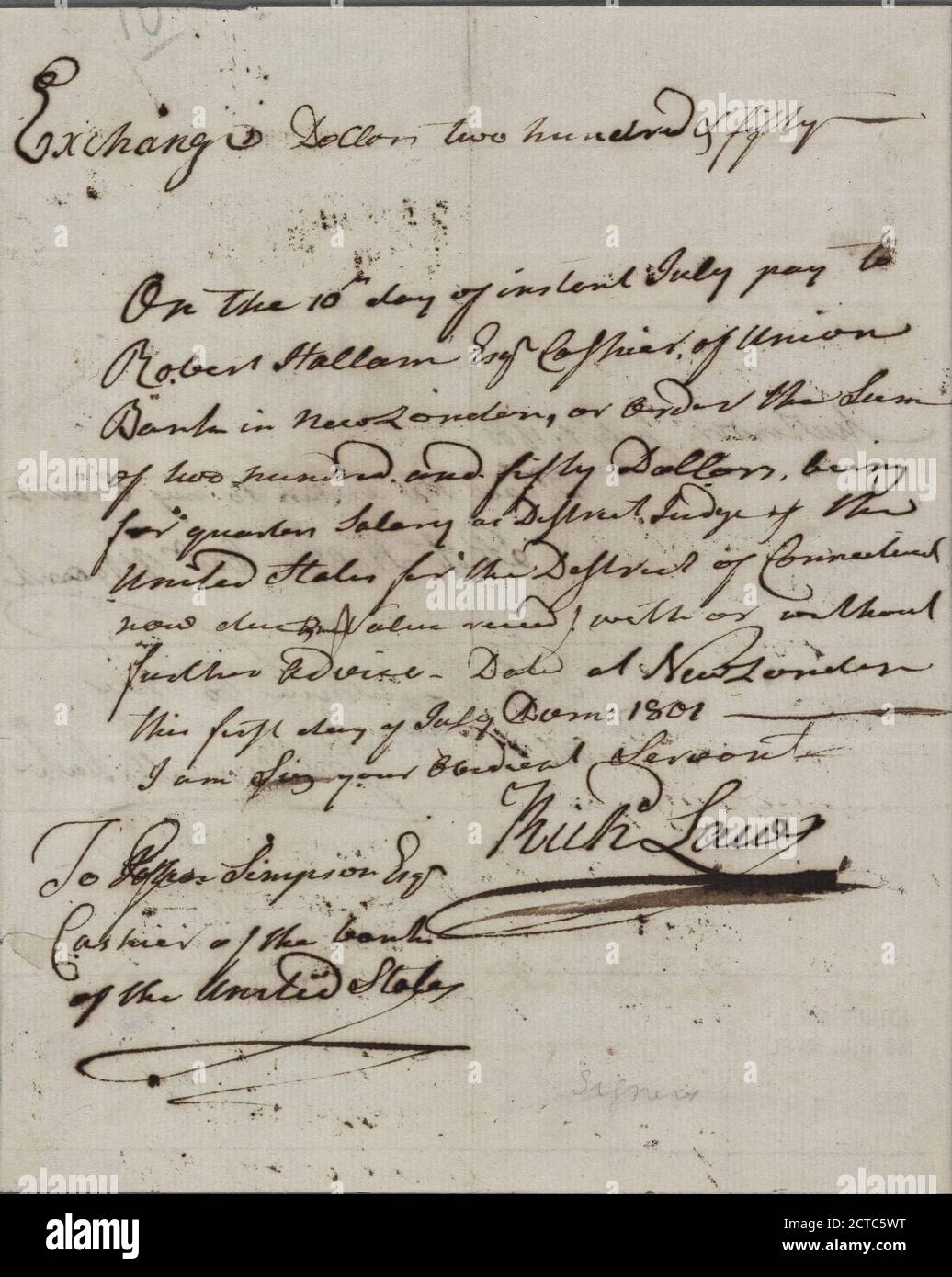 1801 documents hi-res stock photography and images - Alamy