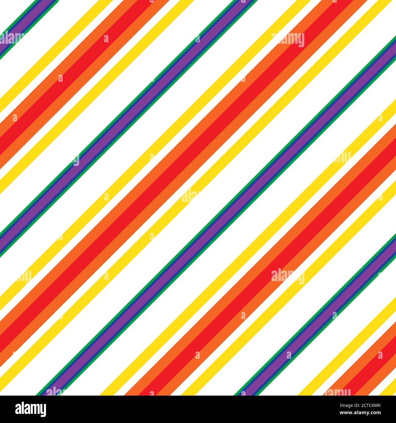 Rainbow Horizontal striped seamless pattern background suitable for ...