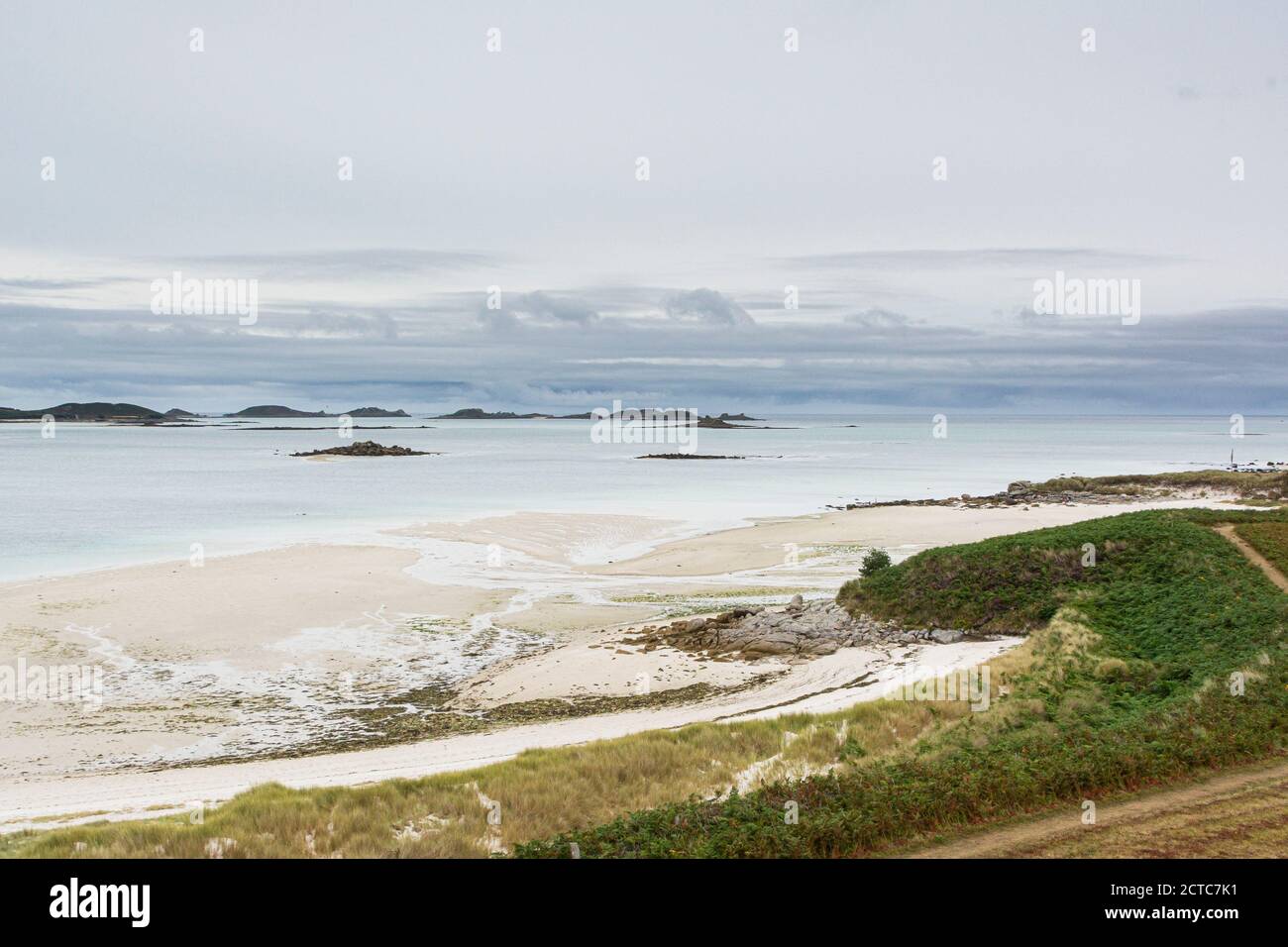 Block house beach tresco hires stock photography and images Alamy