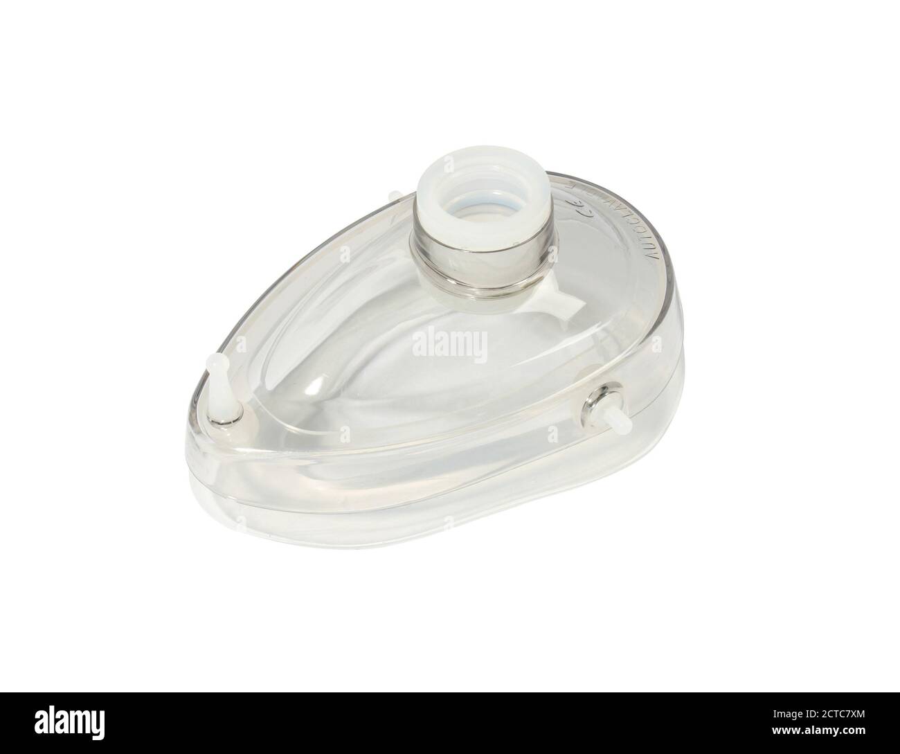 Resuscitation mask isolated on white background Stock Photo Alamy