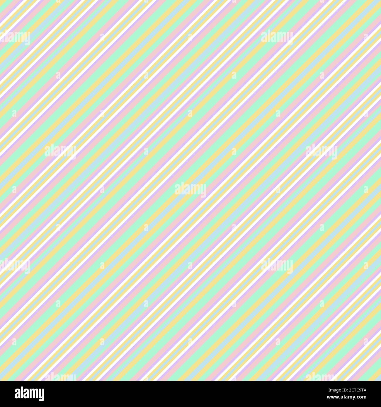Rainbow Horizontal striped seamless pattern background suitable for ...