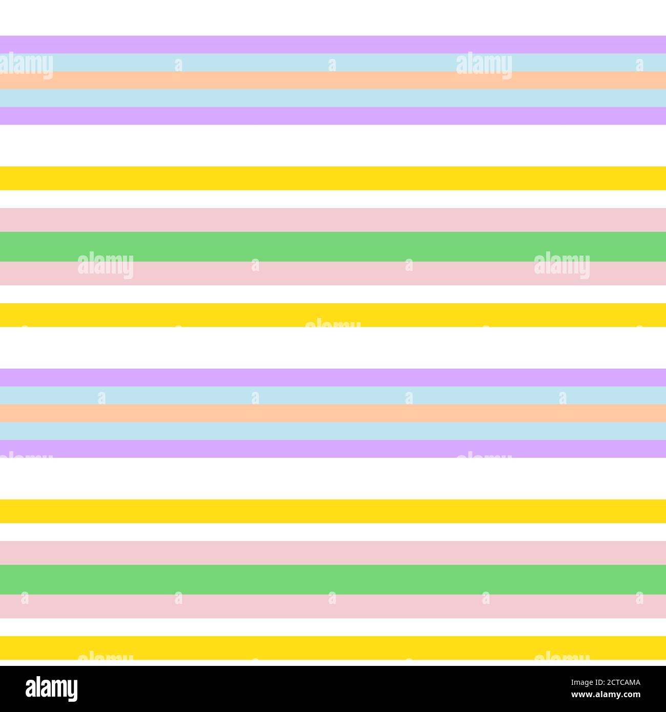 Rainbow Horizontal striped seamless pattern background suitable for ...