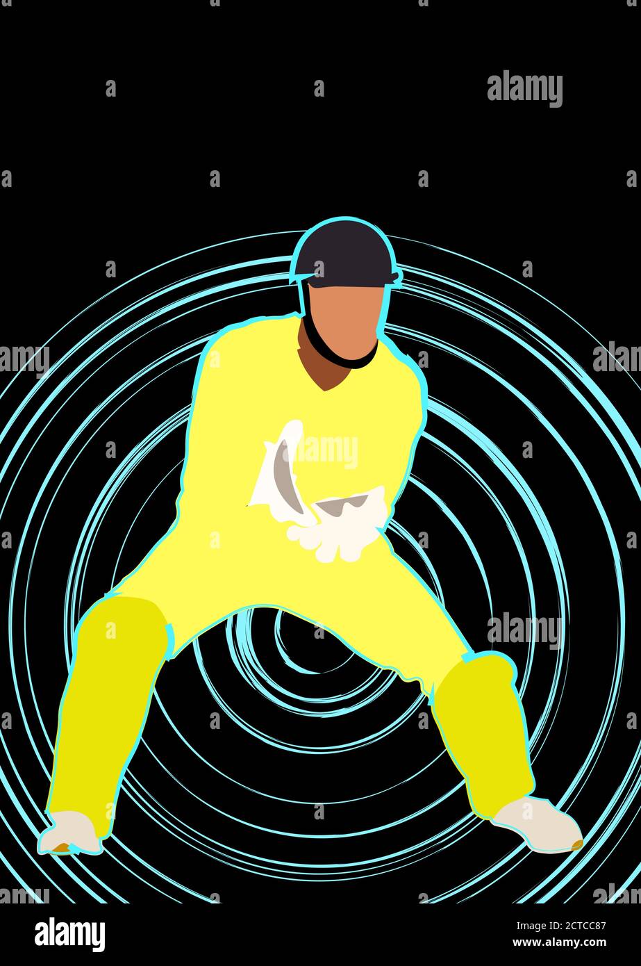 Vector illustration of Cricket Championship banners or posters, design