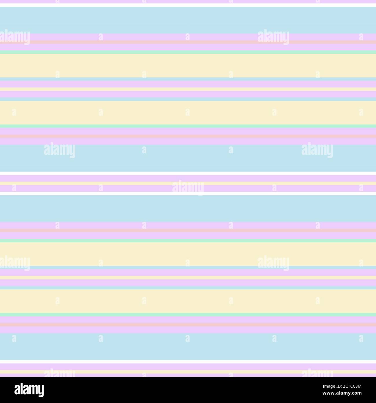 Rainbow Horizontal striped seamless pattern background suitable for ...