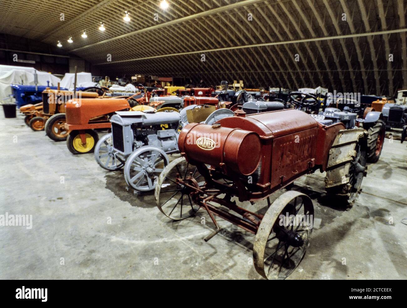 Tractors and other farm vehicles. London’s Science Museum houses a