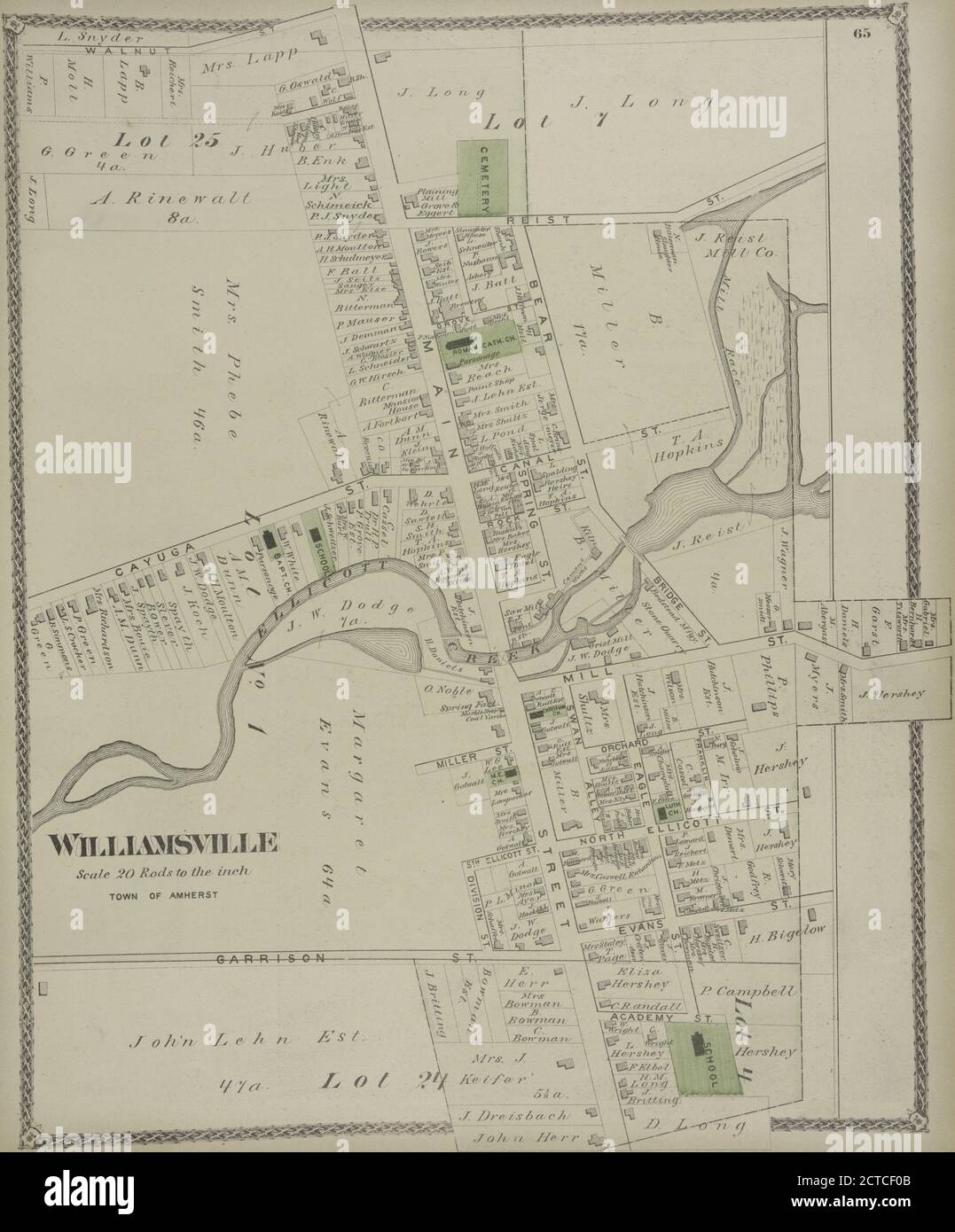 Williamsville village hires stock photography and images Alamy