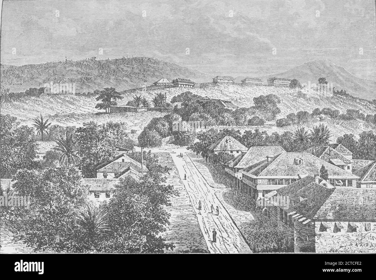 Freetown., still image, 1890 - 1893, Reclus, Elisée, 1830-1905 Stock Photo