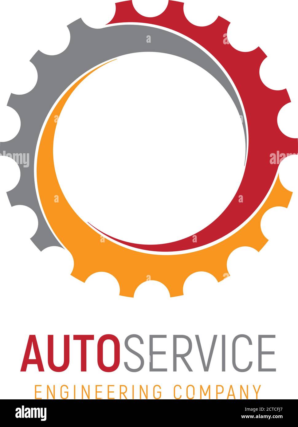 Automobile engineering shop logo