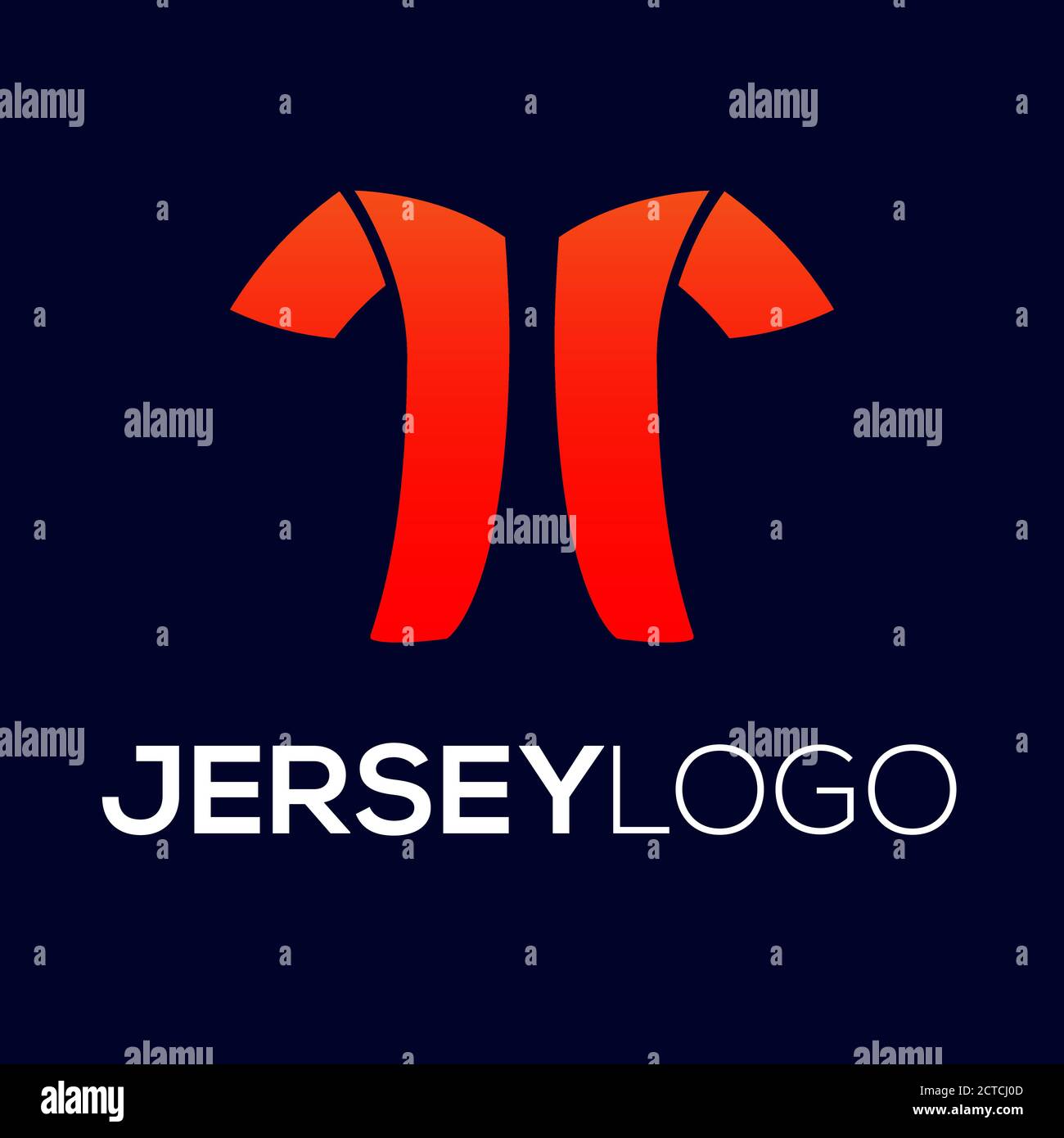 Abstract Minimal Jersey Logo Template Stock Vector Image & Art Alamy