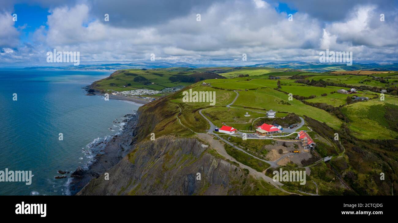 Aberystwyth, Ceredigion, West Wales, UK, popular tourist destination
