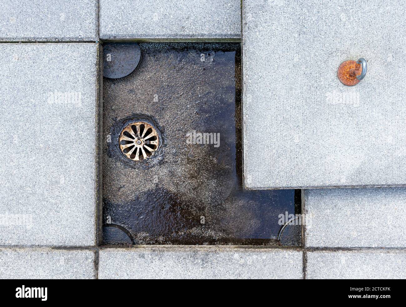Puddle drain hires stock photography and images Alamy