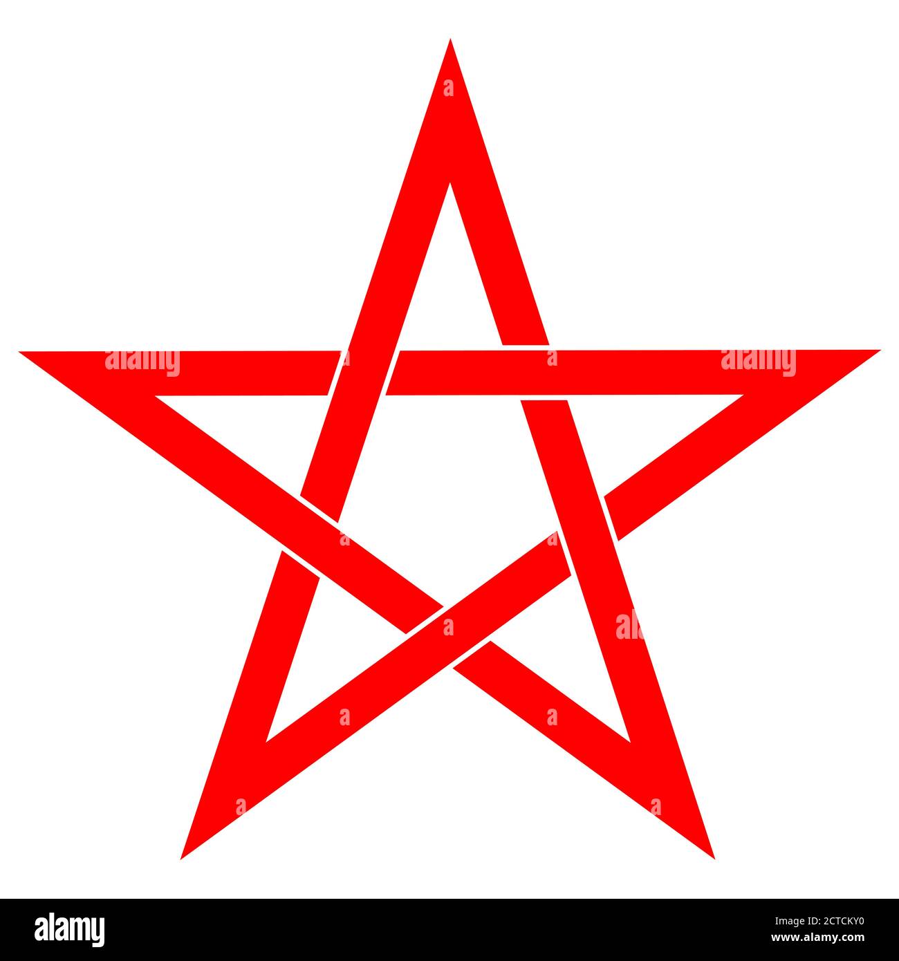 Pentangle Stock Vector Images Alamy