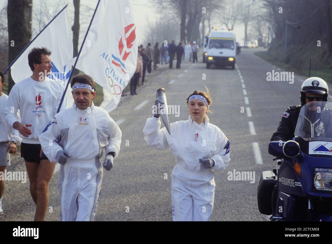 Athletes carry the Olympic torch across Rhone-Alps region, ahead of ...