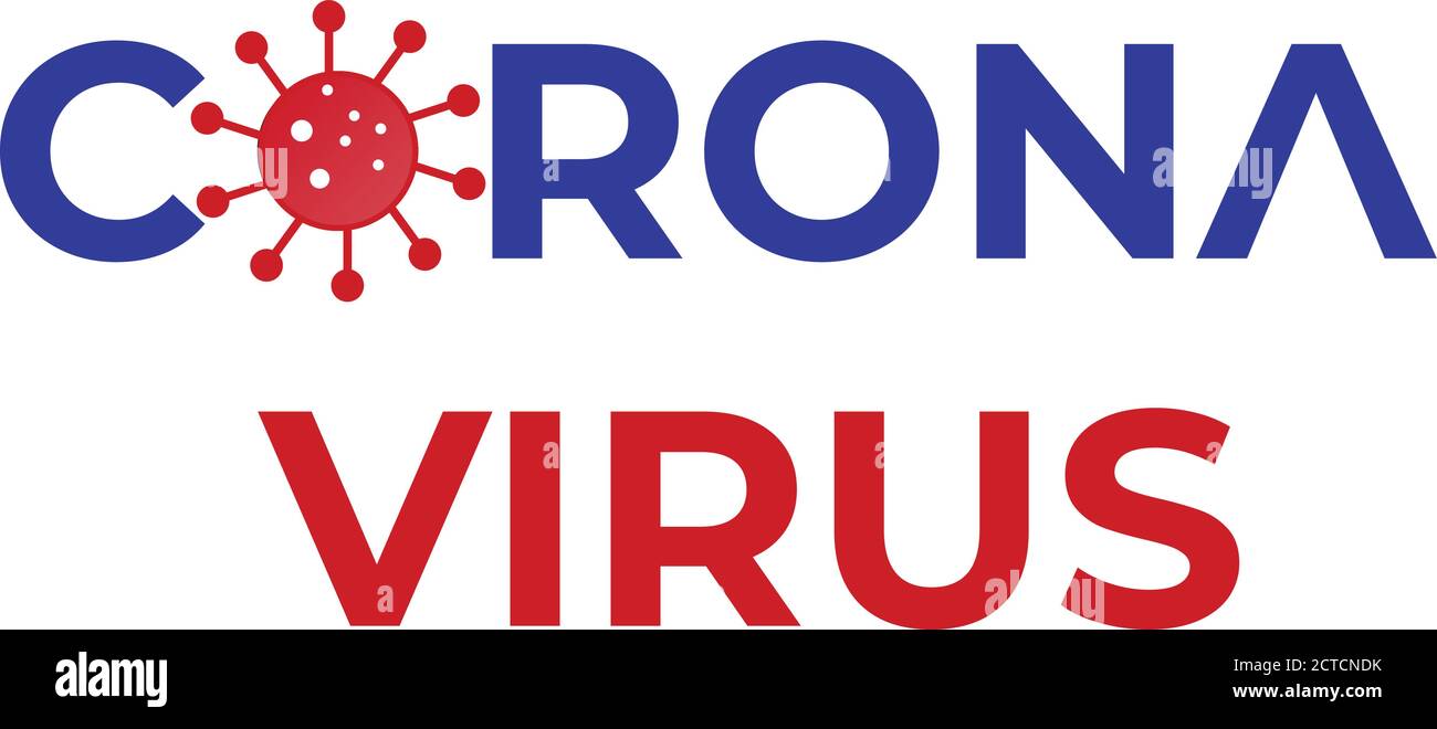 Corona Virus Logo Icon Vector Template Stock Vector