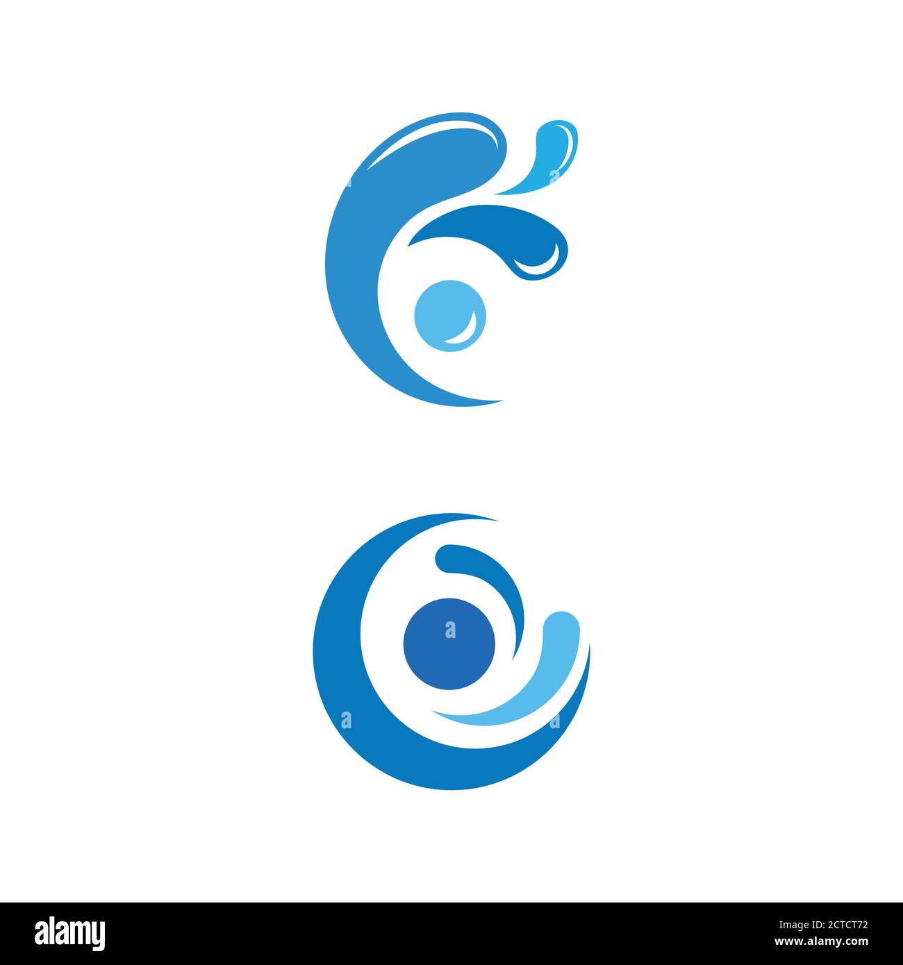 water splash icon vector illustration design template Stock Vector ...