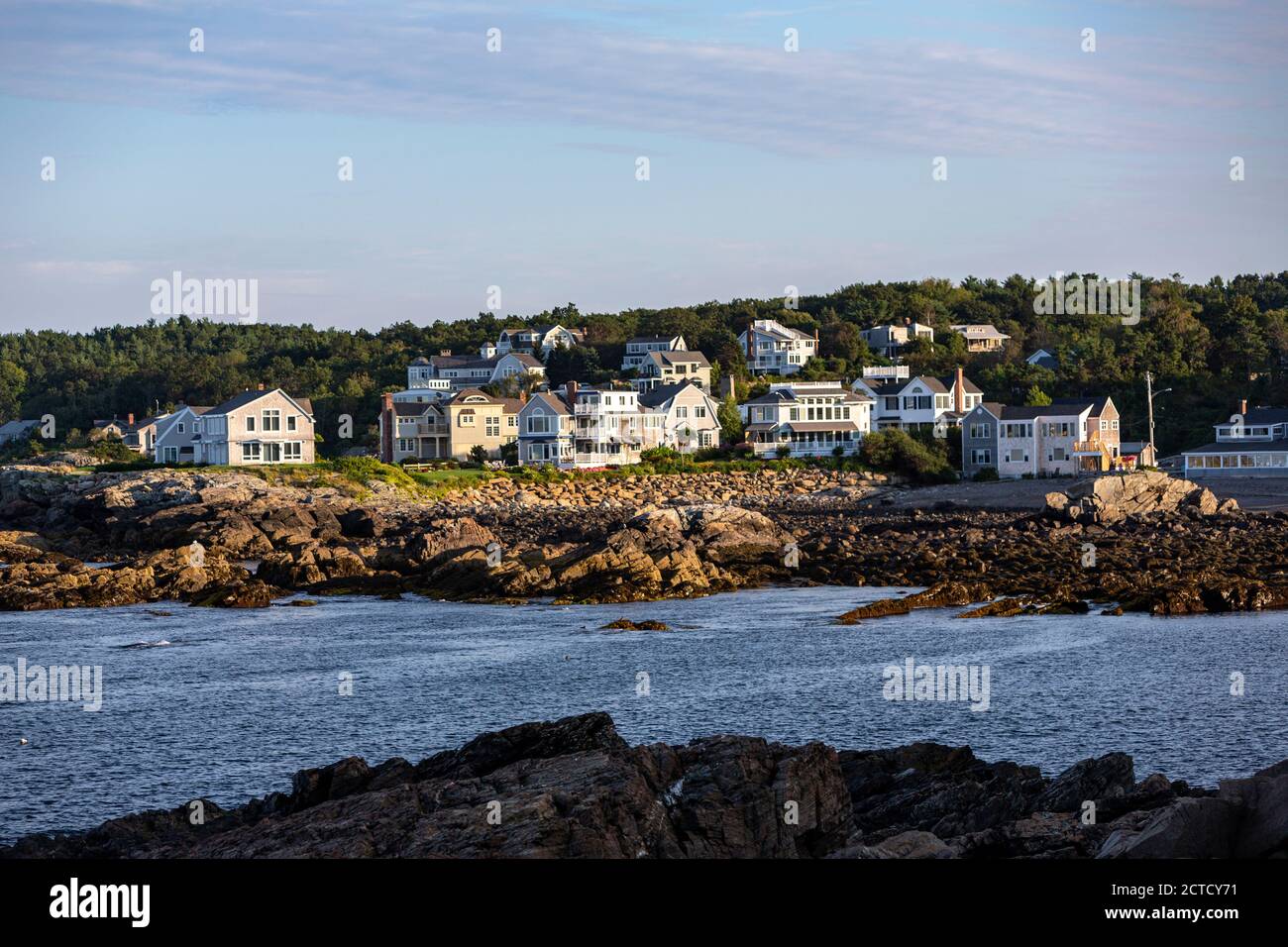 View from Marginal Way, Ogunquit, Maine, USA Stock Photo Alamy