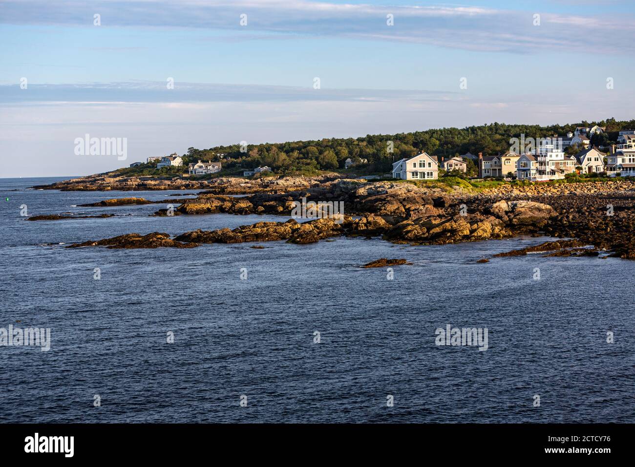 View from Marginal Way, Ogunquit, Maine, USA Stock Photo Alamy
