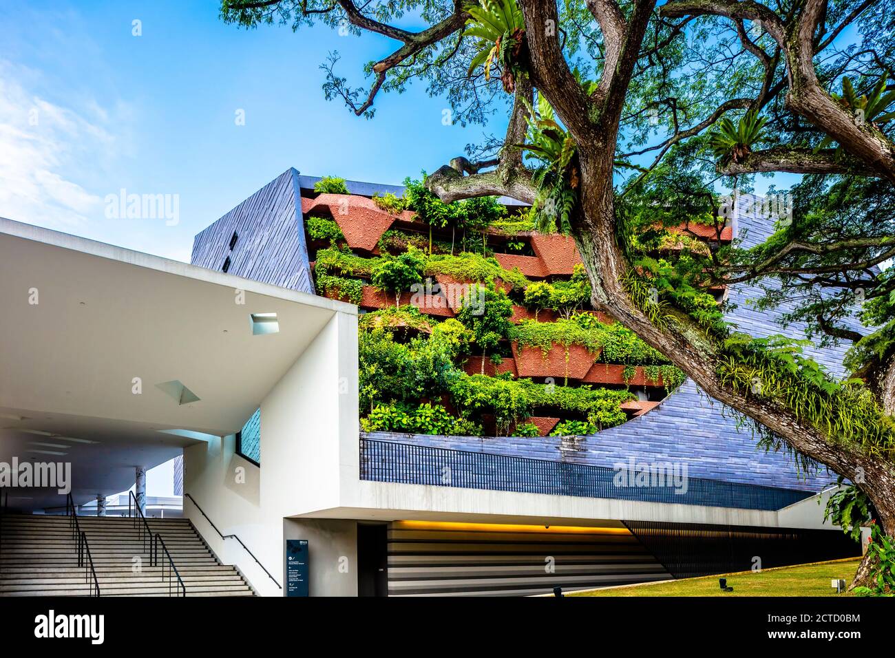 Exterior view of the Lee Kong Chian Natural History Museum, Faculty of Science, National University of Singapore. Stock Photo