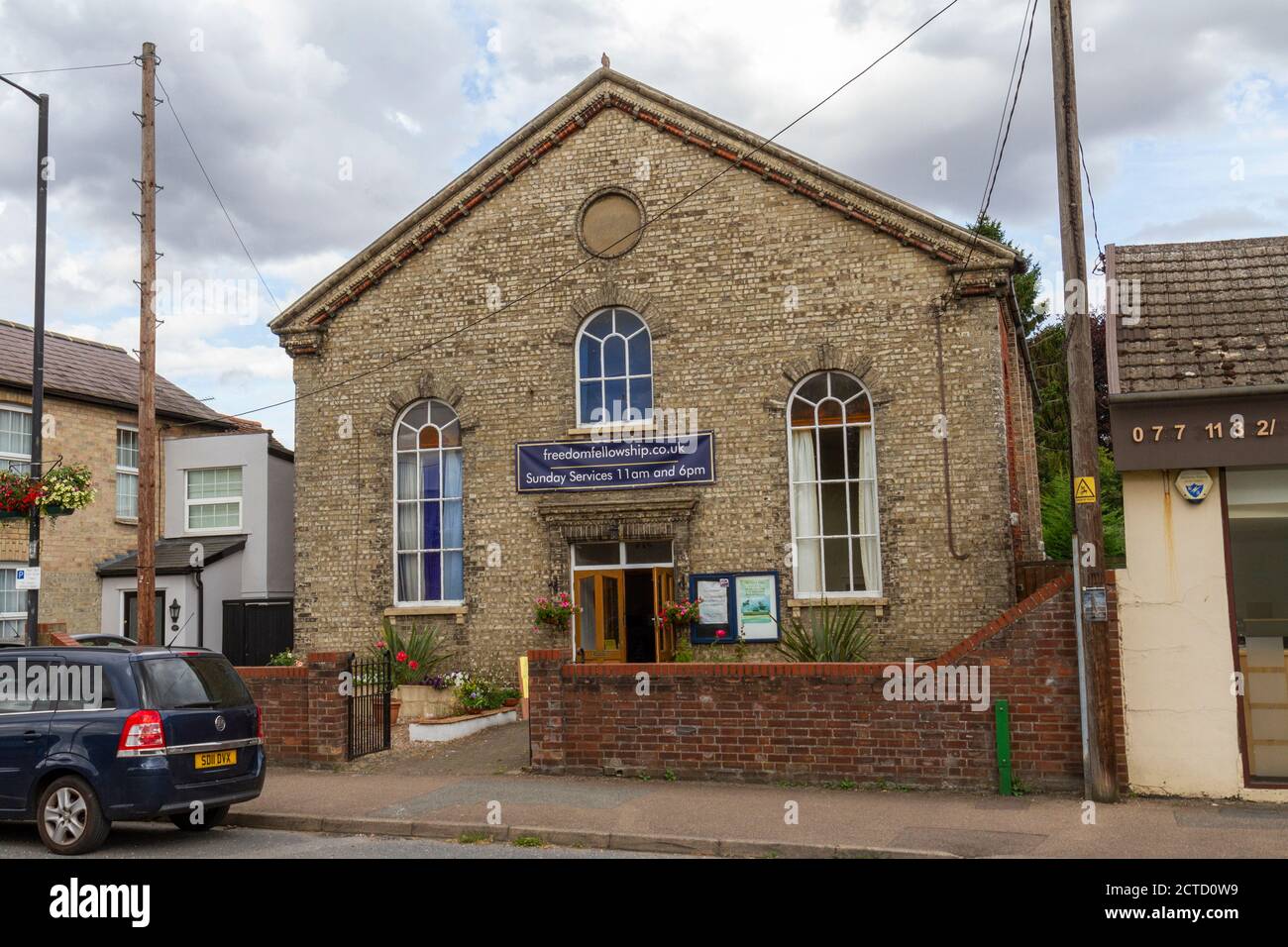 Freedom Fellowship/Sudbury Apostolic Church, on Gregory Street, Sudbury, a market town in Suffolk, UK. Stock Photo