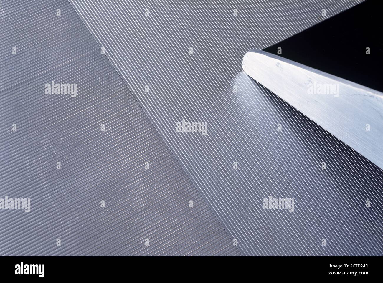 Interior view of Project 118 DS Flat, London, UK. Detail of flooring. Stock Photo
