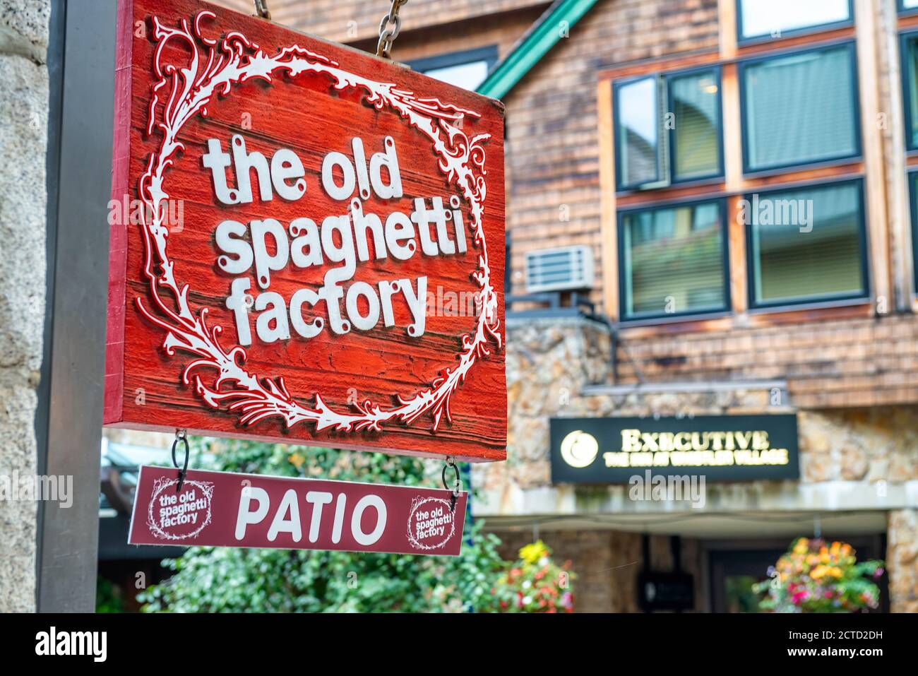 The old spaghetti factory whistler hires stock photography and images
