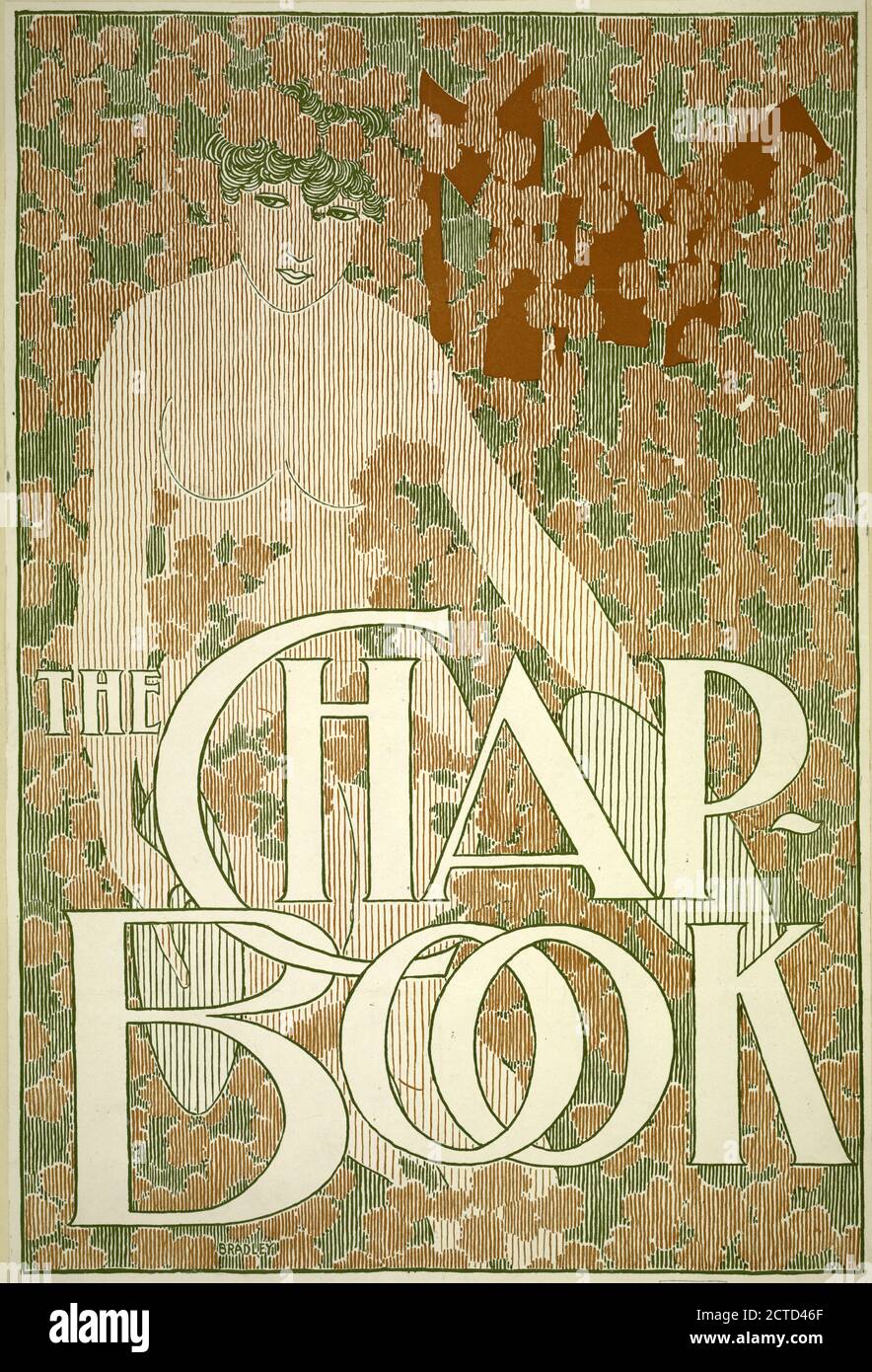 The chap book. May., still image, 1894 - 1896, Bradley, Will (1868-1962 Stock Photo