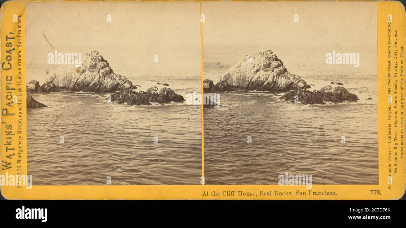 At the Cliff House, Seal Rocks, San Francisco., still image