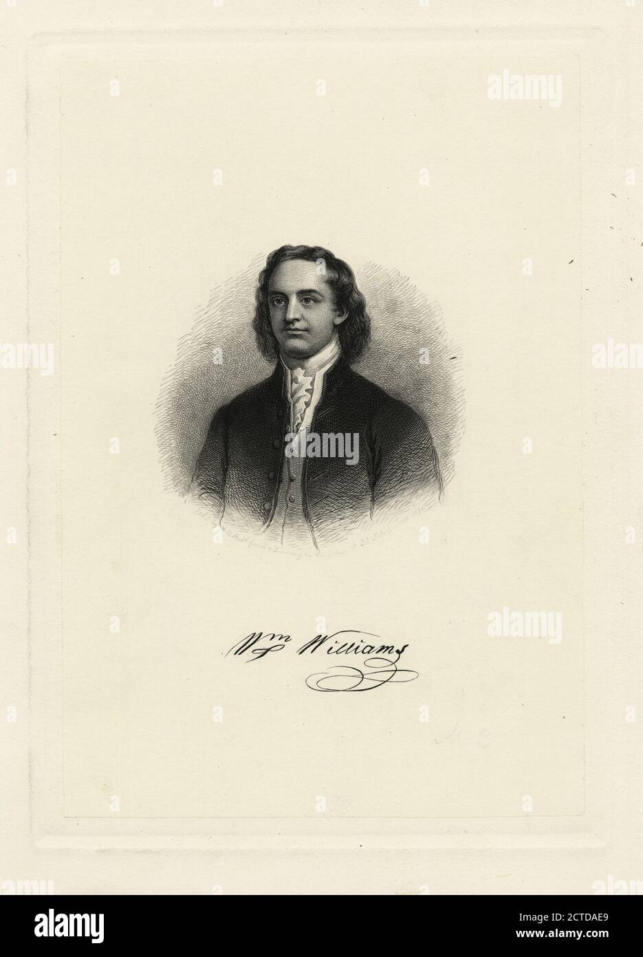 Wm. Williams., still image, Prints, 1783 - 1890 Stock Photo