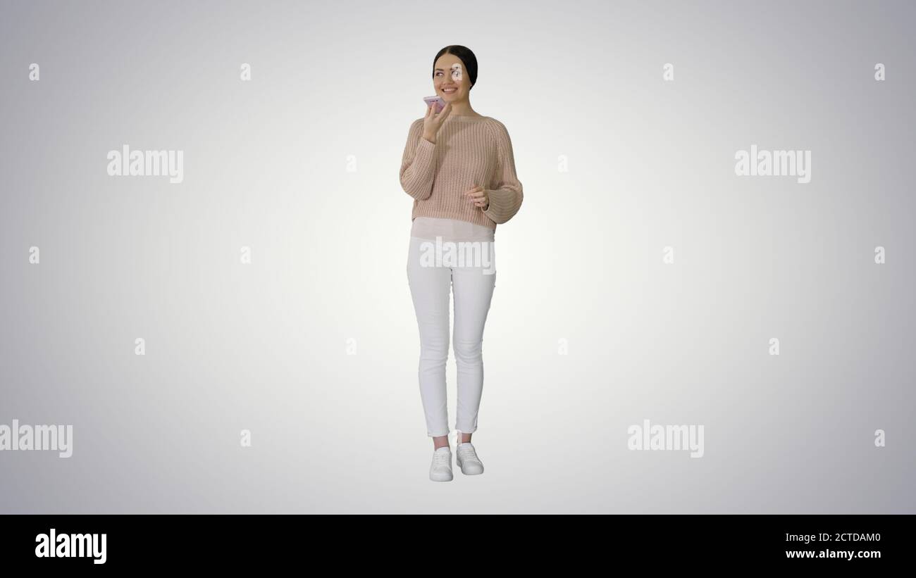 Beautiful confused woman using hi-res stock photography and images - Alamy