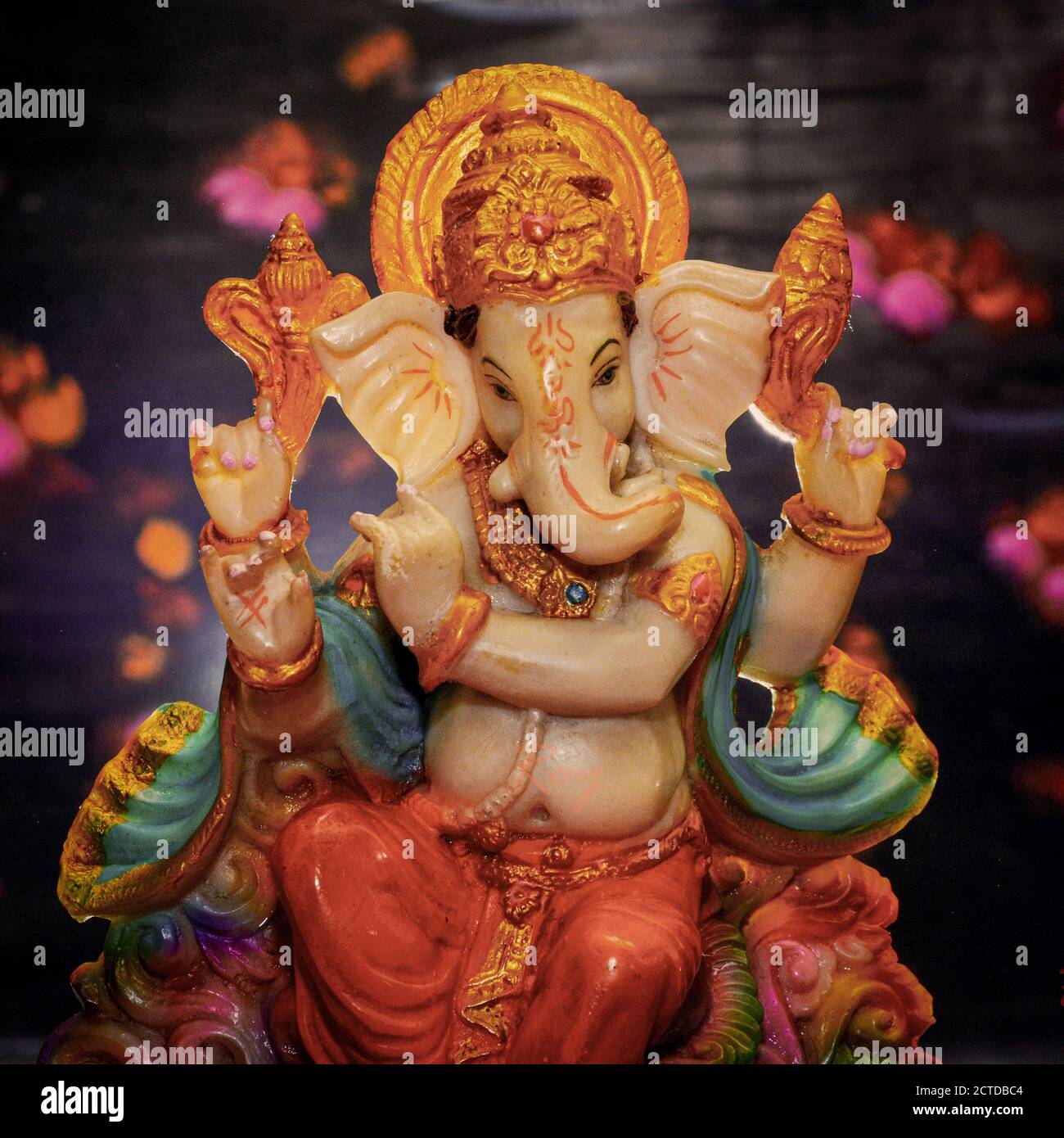 lord ganpati bappa Indian god Stock Photo - Alamy