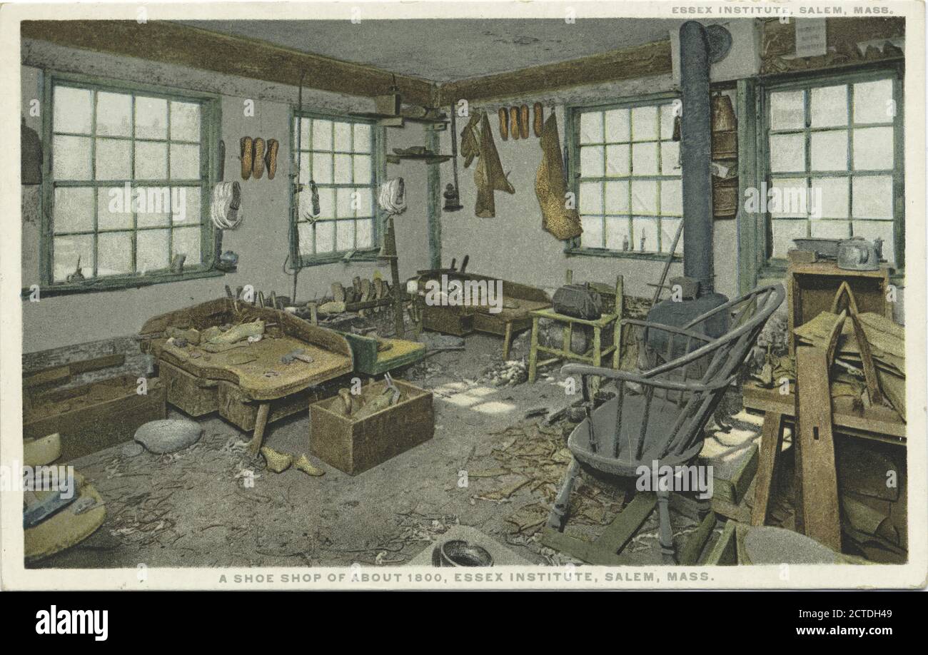 A Shoe Shop of About 1800, Essex Institute, Salem, Mass., still image