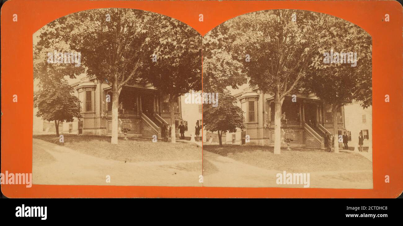 Dr. O. Fitzgerald's office?, Dexter, Maine., still image, Stereographs