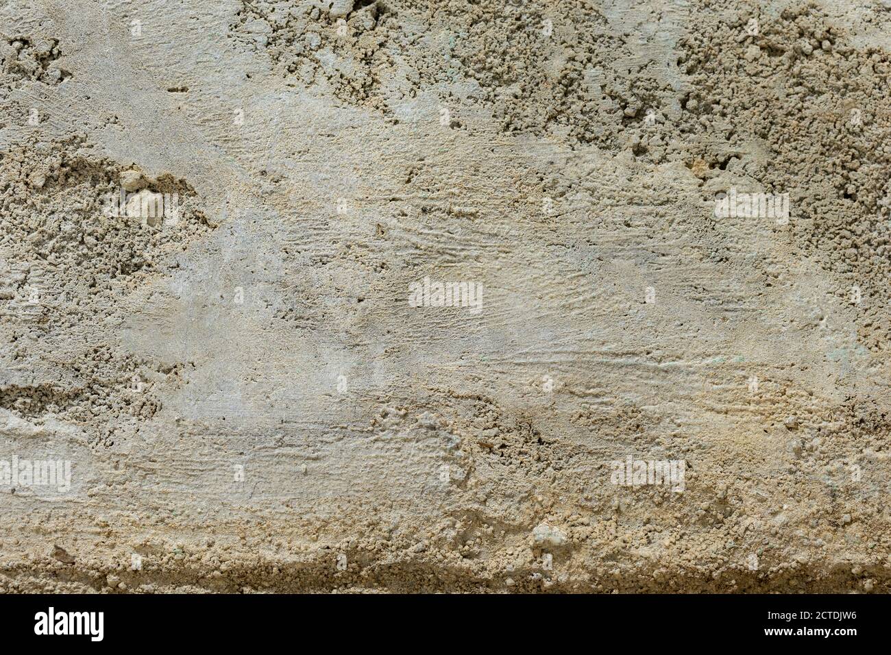 Dirty cement wall plastered surface background and texture pattern. Blank concrete rough wall for background. Stock Photo