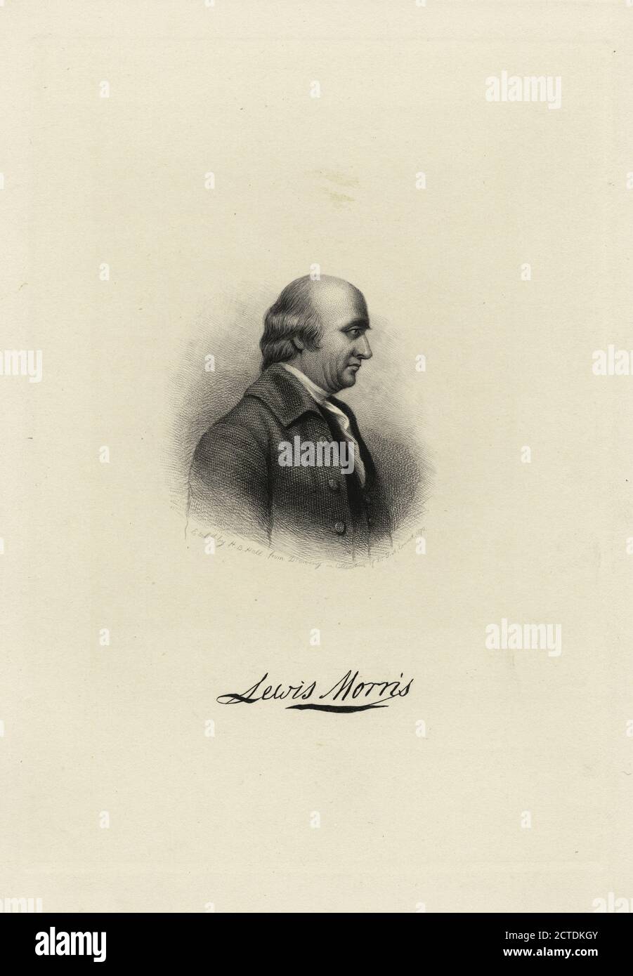 Lewis Morris., still image, Prints, 1783 - 1889 Stock Photo