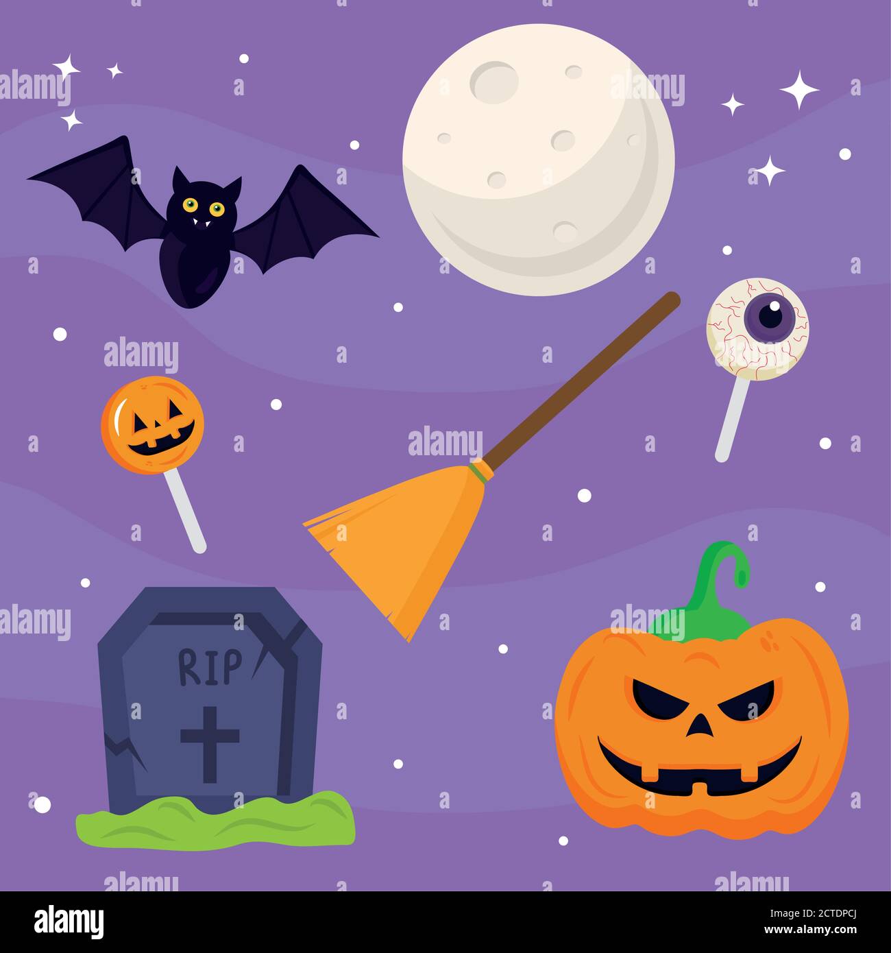 halloween pumpkin cartoon vector design Stock Vector Image & Art - Alamy