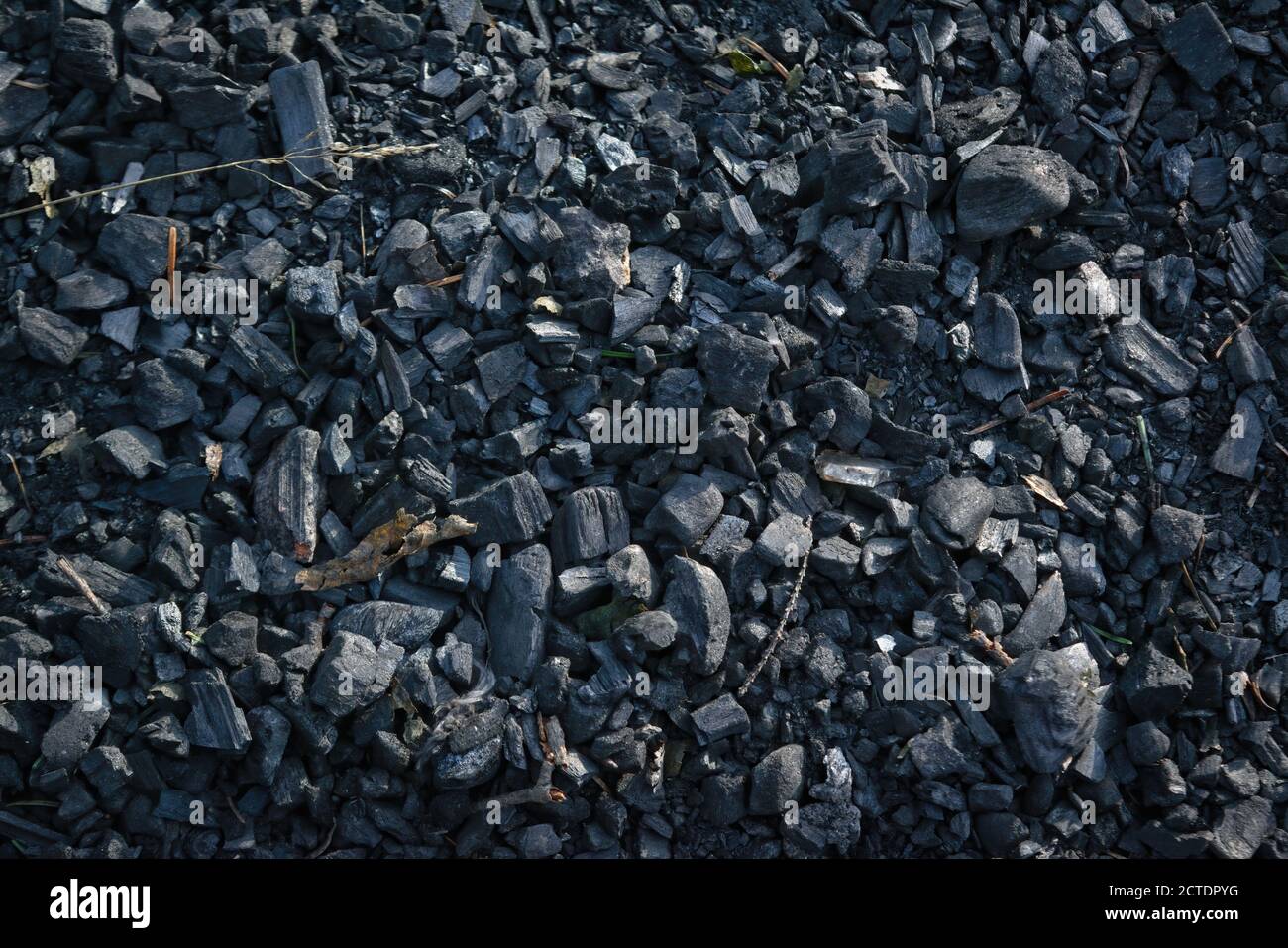 Black charcoal texture background. Close-up shot. Top view Stock Photo ...