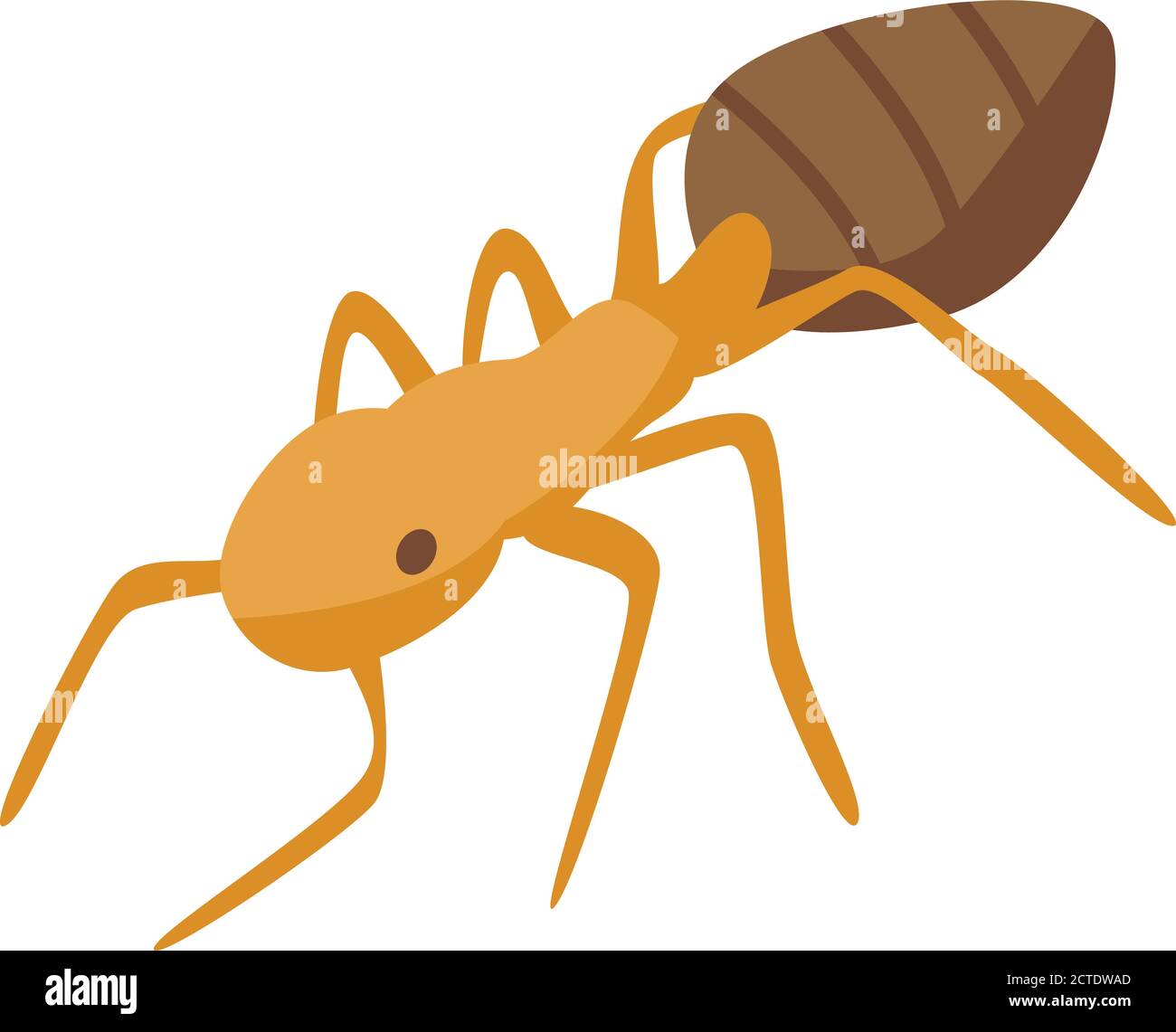 Team ant icon, isometric style Stock Vector