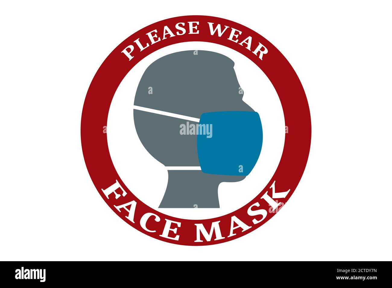 Download Wear Face Mask Sign High Resolution Stock Photography And Images Alamy PSD Mockup Templates
