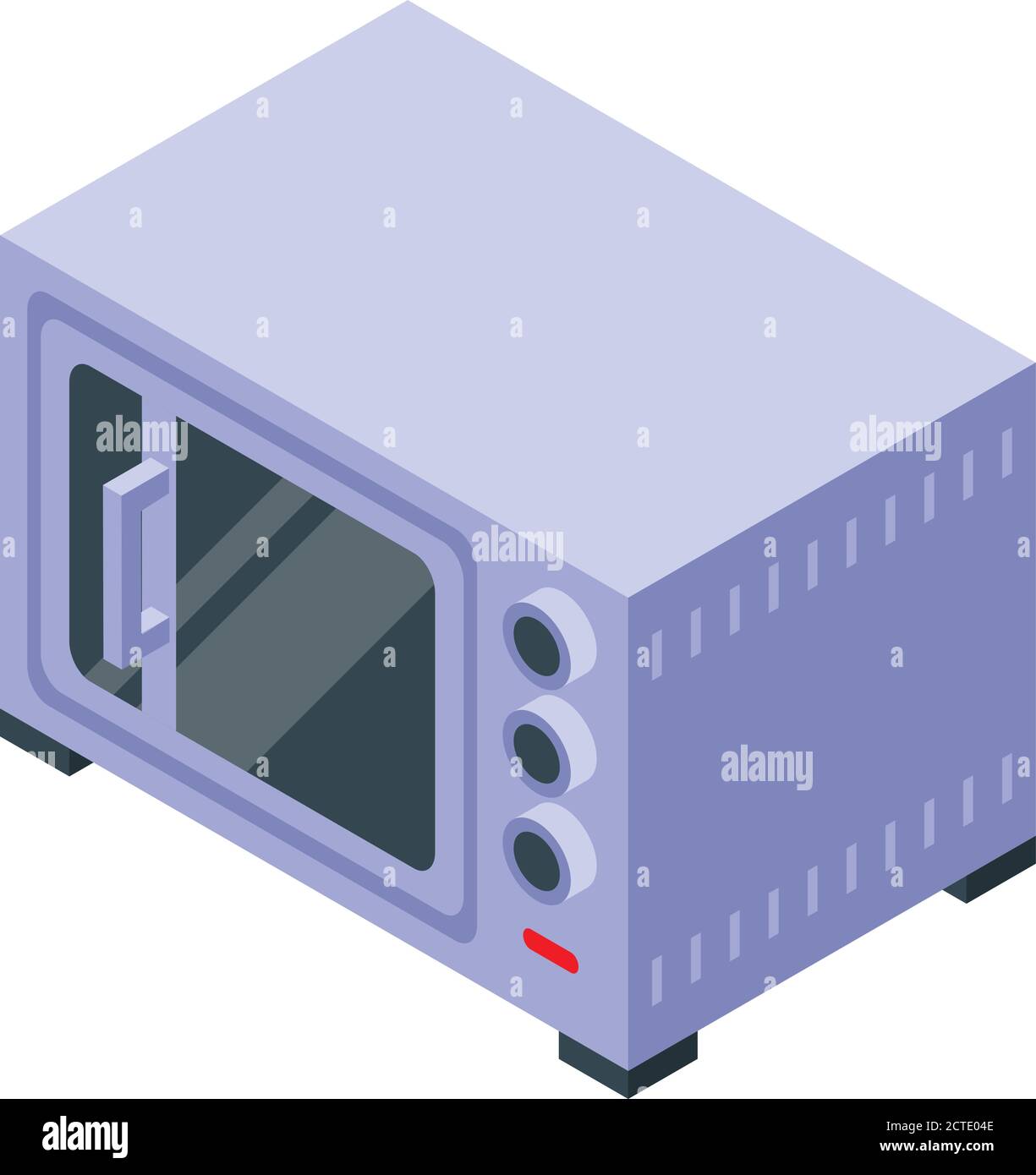 Convection oven hardware icon, isometric style Stock Vector