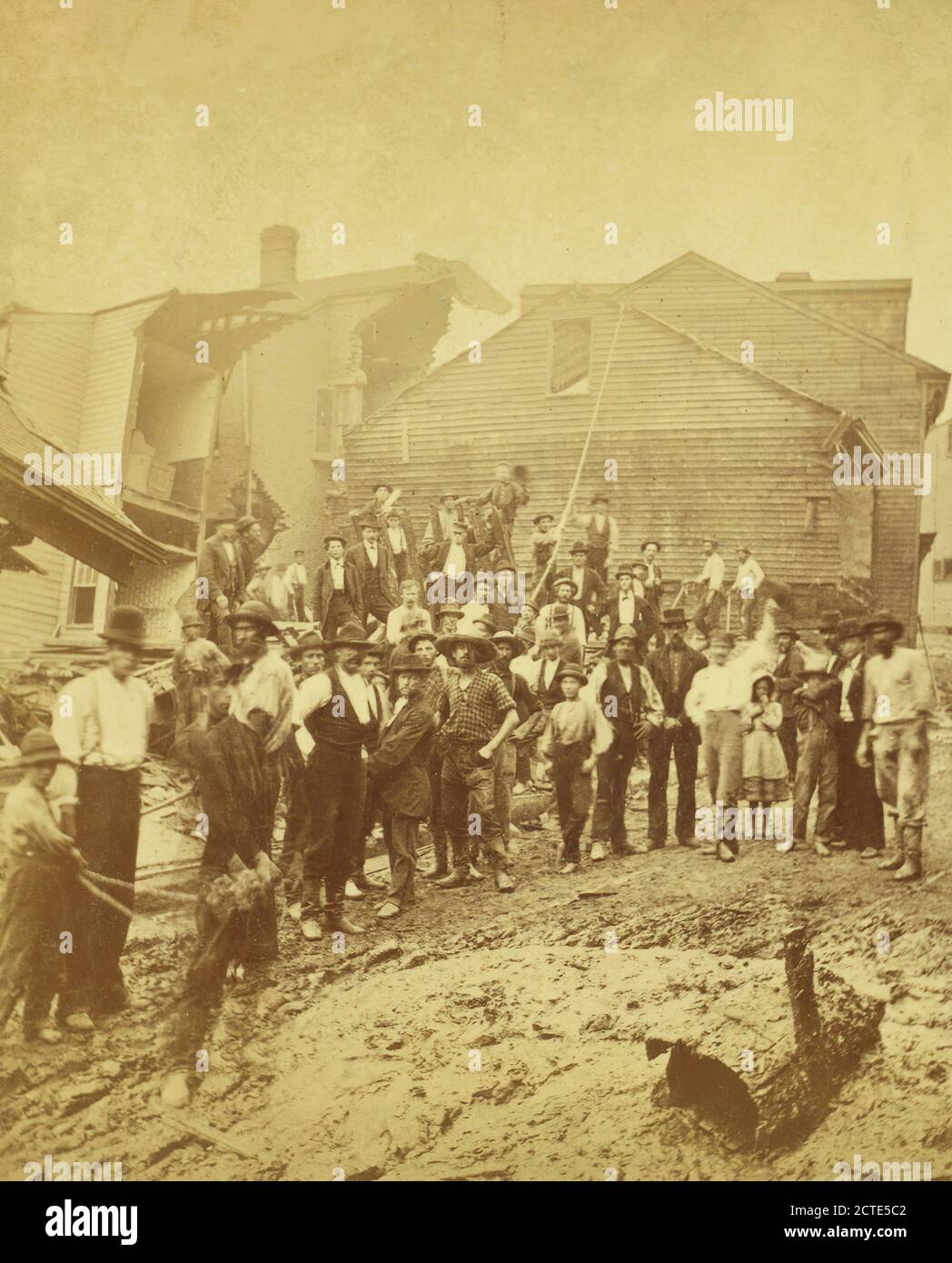 View at Allegheny City., Pennsylvania Stock Photo