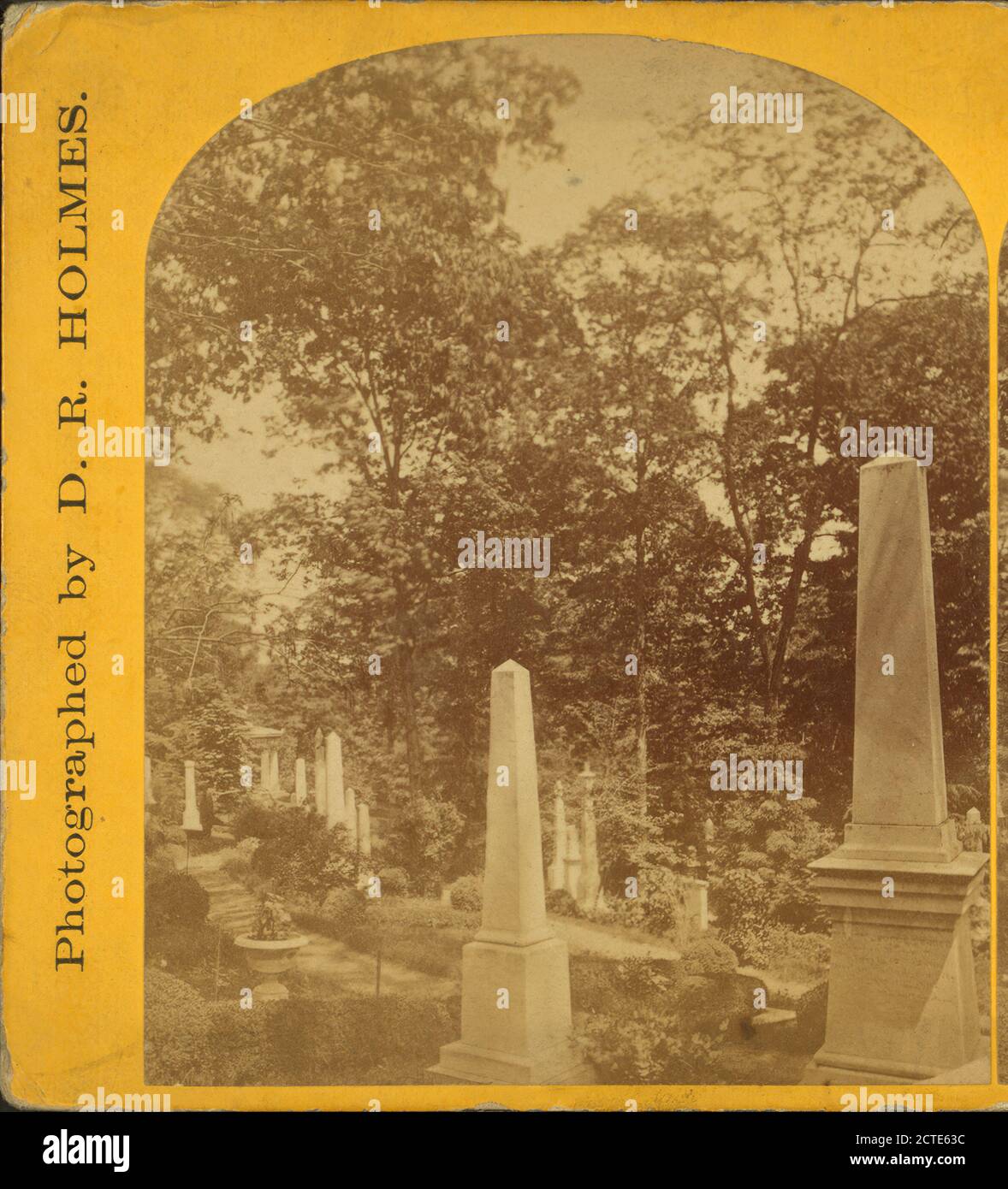 Oak Hill Cemetery., Holmes, D. R., Wallach, John, 1875, Washington (D.C Stock Photo
