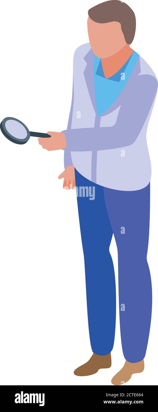 Quality assurance icon, isometric style Stock Vector