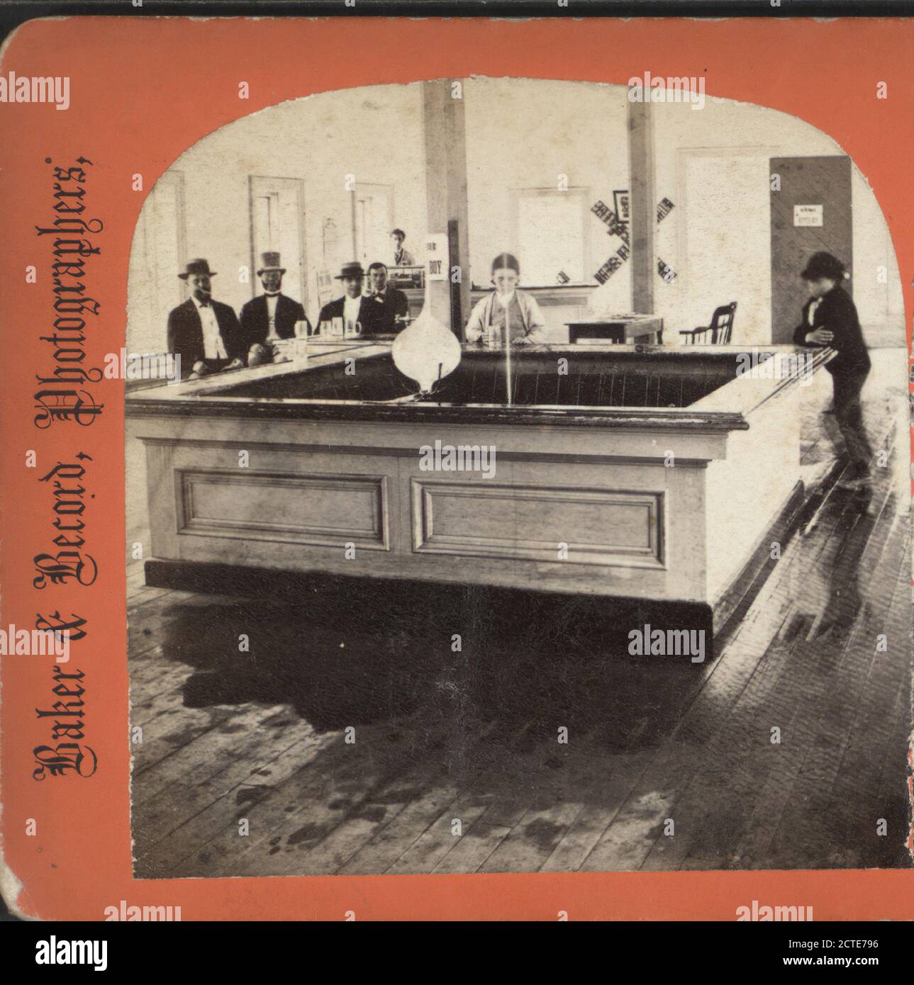 Geyser Spring Saratoga Springs N Y Baker Record Firm New York