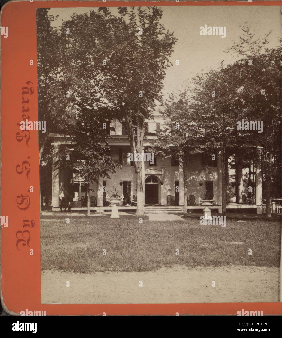 Clarendon Hotel., McDonnald & Sterry, New York (State), Saratoga