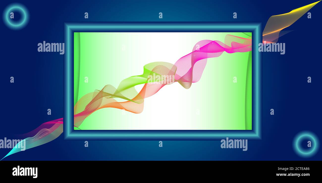 Modern abstract background illustration Stock Photo - Alamy